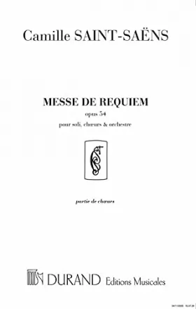 Couverture du produit · Messe De Requiem Pour Soli Choeur Et Orchestre