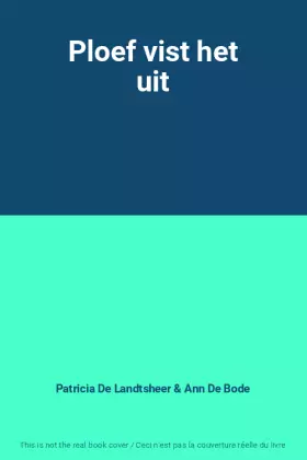 Couverture du produit · Ploef vist het uit
