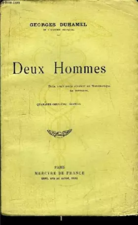Couverture du produit · DEUX HOMMES