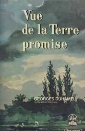Couverture du produit · Vue de la terre promise
