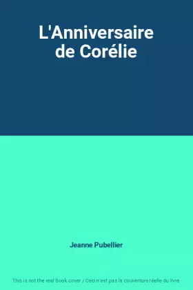 Couverture du produit · L'Anniversaire de Corélie