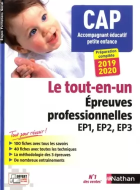Couverture du produit · Épreuves professionnelles - CAP Accompagnant Éducatif Petite enfance - 2019-2020