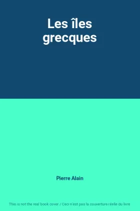 Couverture du produit · Les îles grecques