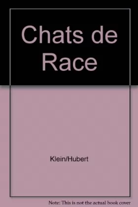 Couverture du produit · Chats de race