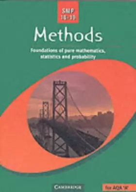 Couverture du produit · SMP 16-19 Methods: Foundations of Pure Mathematics, Statistics and Probability