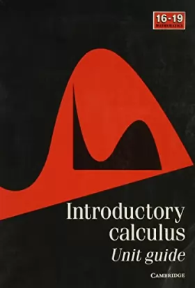 Couverture du produit · Introductory Calculus Unit Guide