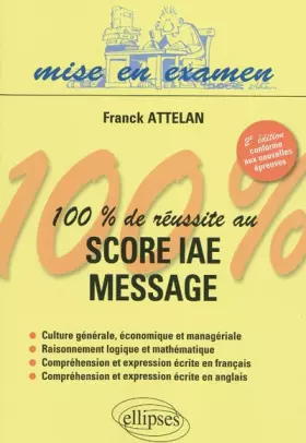 Couverture du produit · Se préparer au score iae message