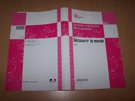 Couverture du produit · Découvrir le monde. : Cycle 2
