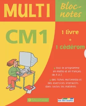 Couverture du produit · Multi Bloc-notes CM1 (1 CD-Rom inclus)