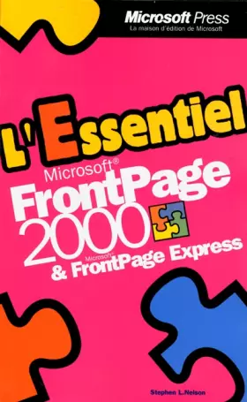 Couverture du produit · Microsoft FrontPage 2000 et Microsoft FrontPage Express