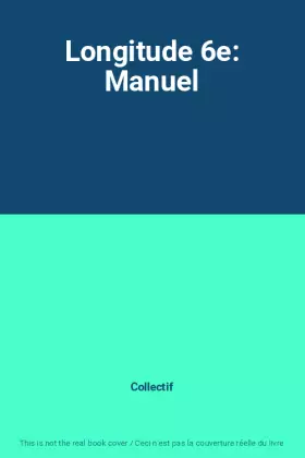 Couverture du produit · Longitude 6e: Manuel