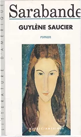Couverture du produit · Sarabande: Roman (Collection Litterature d'Amerique) (French Edition)