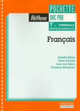 Couverture du produit · Français en bac pro, 1ère et terminale : pochette de l'élève