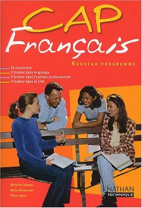 Couverture du produit · Français CAP