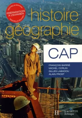 Couverture du produit · Histoire Géographie CAP