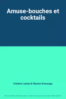 Couverture du produit · Amuse-bouches et cocktails