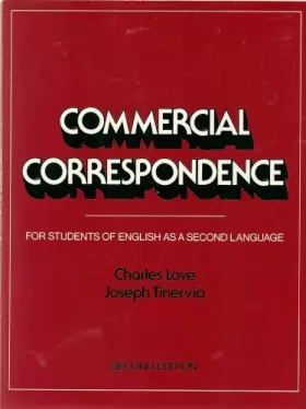 Couverture du produit · Commercial Correspondence for Students of English as a Second Language, Second Edition