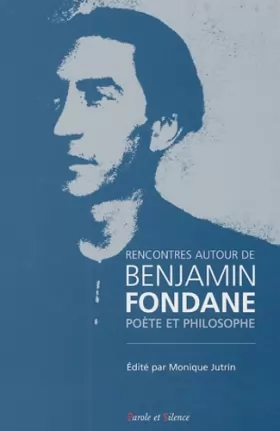 Couverture du produit · Rencontres autour de Benjamin Fondane, poète et philosophe