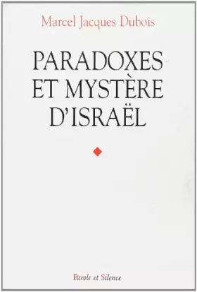 Couverture du produit · Paradoxes et mystere d Israël