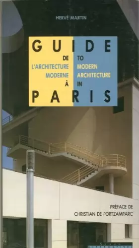 Couverture du produit · Guide de l'architecture moderne à Paris : [1990-1995]