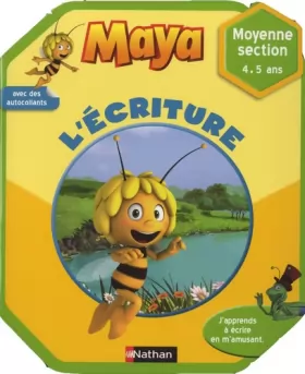 Couverture du produit · Maya l'abeille - L'écriture - 4/5 ans