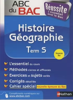 Couverture du produit · ABC du BAC Réussite Histoire - Géographie Term S