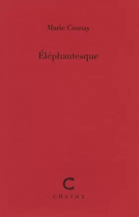 Couverture du produit · Elephantesque