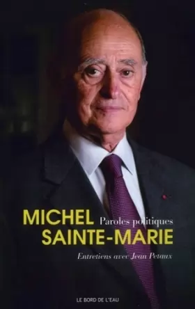 Couverture du produit · Paroles politiques, Michel Sainte-Marie