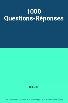 Couverture du produit · 1000 Questions-Réponses