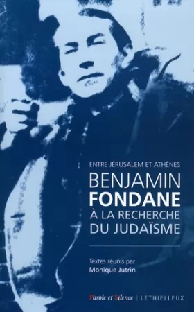 Couverture du produit · Benjamin Fondane à la recherche du judaïsme: Entre Jérusalem et Athènes