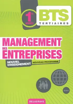 Couverture du produit · Management des entreprises BTS tertiaires 1e année