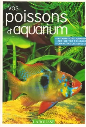 Couverture du produit · Vos poissons d'aquarium