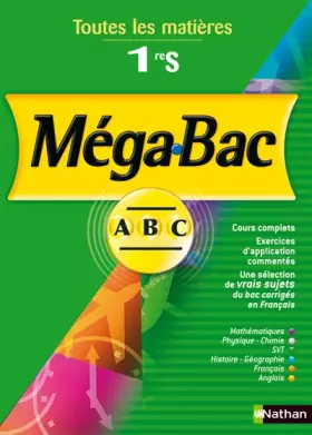 Couverture du produit · MEGABAC 1ERE S NE
