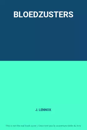 Couverture du produit · BLOEDZUSTERS