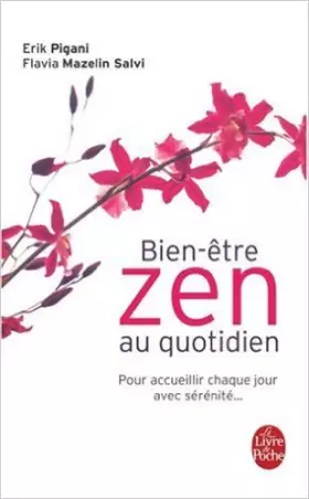 Couverture du produit · Bien-être zen au quotidien de Erik Pigani ( 9 mai 2007 )
