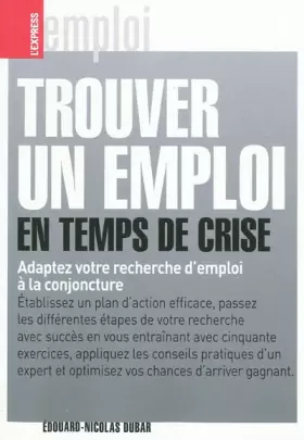 Couverture du produit · Trouver un emploi en temps de crise