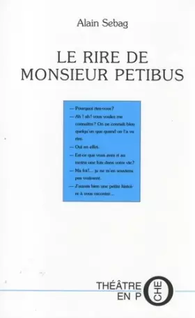 Couverture du produit · Le rire de Monsieur Petibus