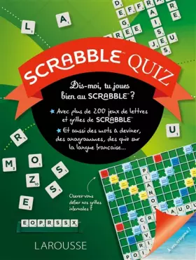 Couverture du produit · Scrabble Quiz- Cahier de vacances