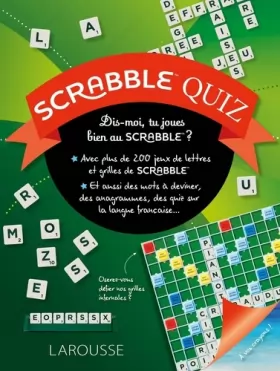 Couverture du produit · Scrabble Quiz- Cahier de vacances