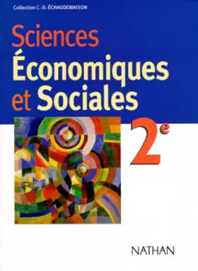 Couverture du produit · Sciences économiques et sociales 2e