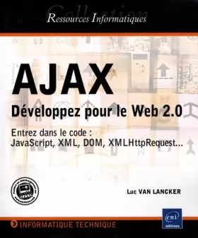 Couverture du produit · Ajax : Développer pour le Web 2.0