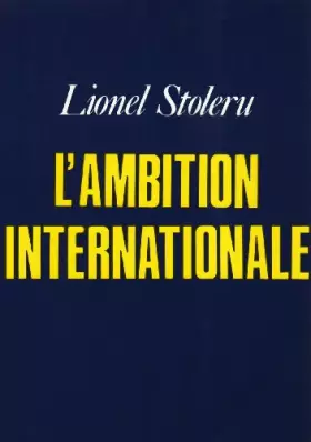 Couverture du produit · L'Ambition internationale