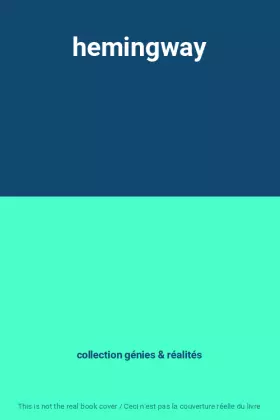 Couverture du produit · hemingway