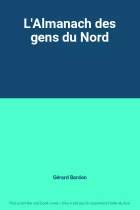 Couverture du produit · L'Almanach des gens du Nord