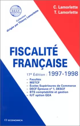 Couverture du produit · Fiscalité française