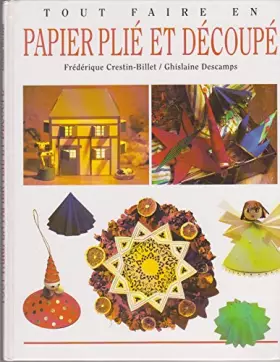 Couverture du produit · Tout faire en papier plié et découpé