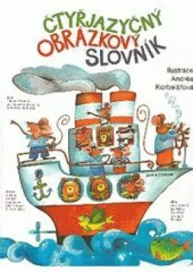 Couverture du produit · Čtyřjazyčný Obrázkový Slovník: čeština, angličtina, němčina, francouzština