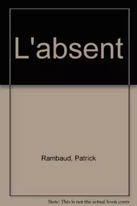 Couverture du produit · L'absent