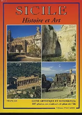 Couverture du produit · Sicile, hitoire et art. guide artistique et monumental