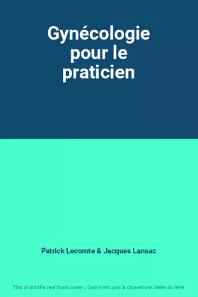 Couverture du produit · Gynécologie pour le praticien